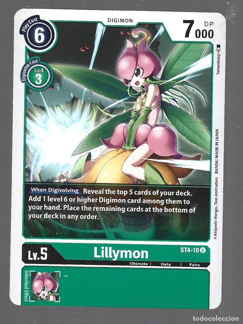 Coleccionismo Cromos antiguos: CROMO DE BONITA DE DIGIMON CARDAME JAPAN LILLYMON