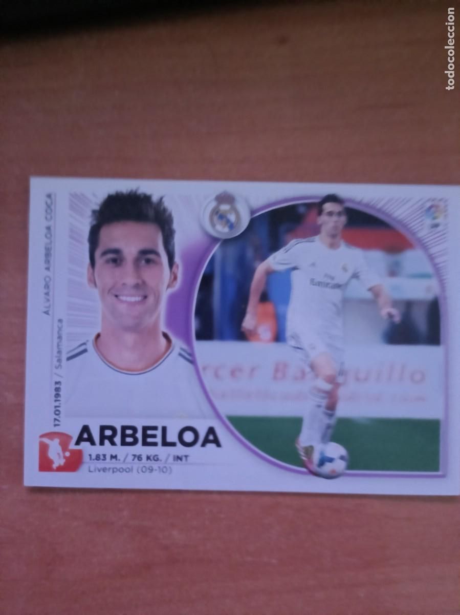 Coleccionismo cromos antiguos: arbeloa liga 14 15, cromo - Foto 1