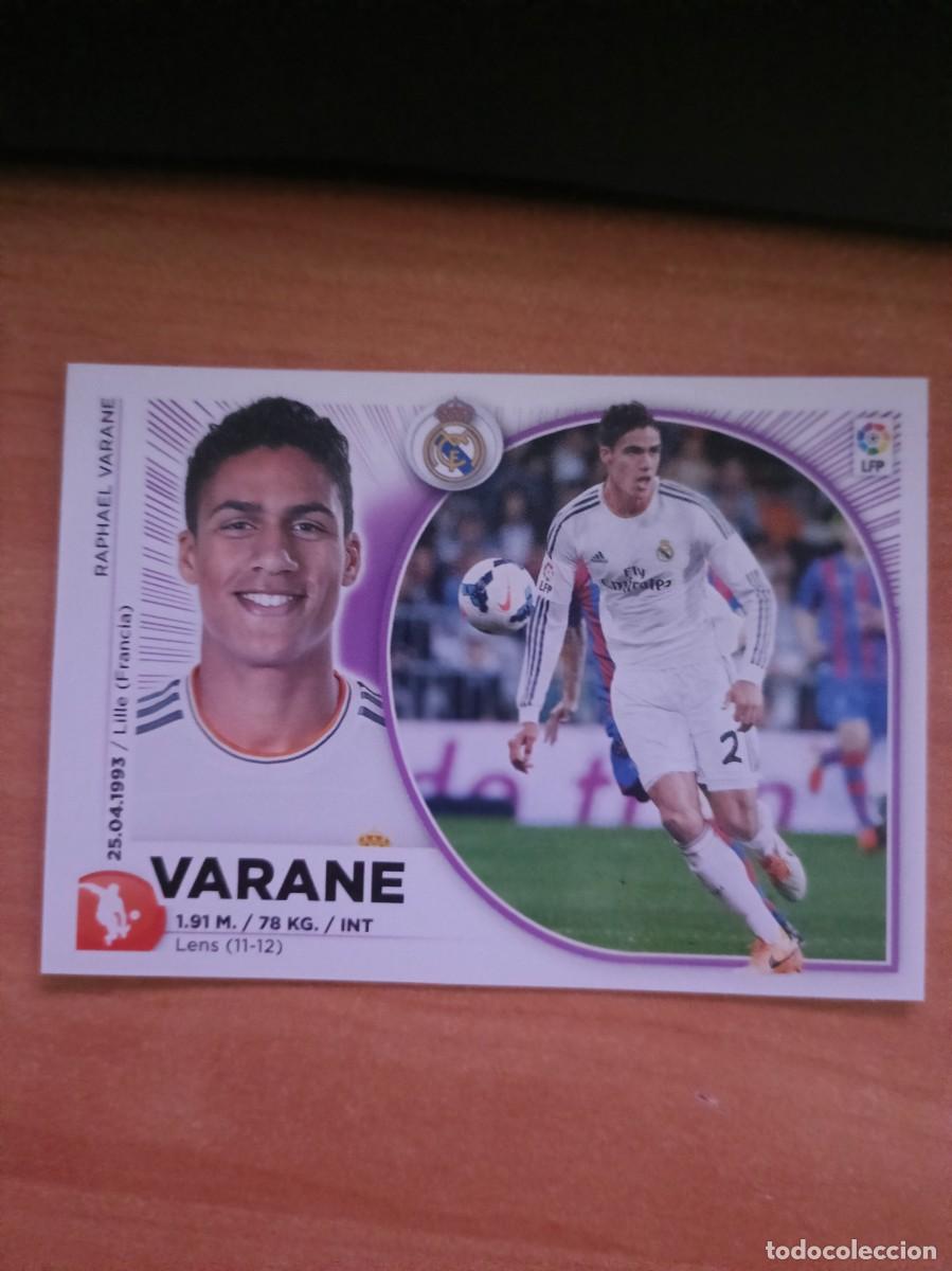 Collectionnisme Cartes &agrave; collectionner anciennes: varane liga 14 15, cromo