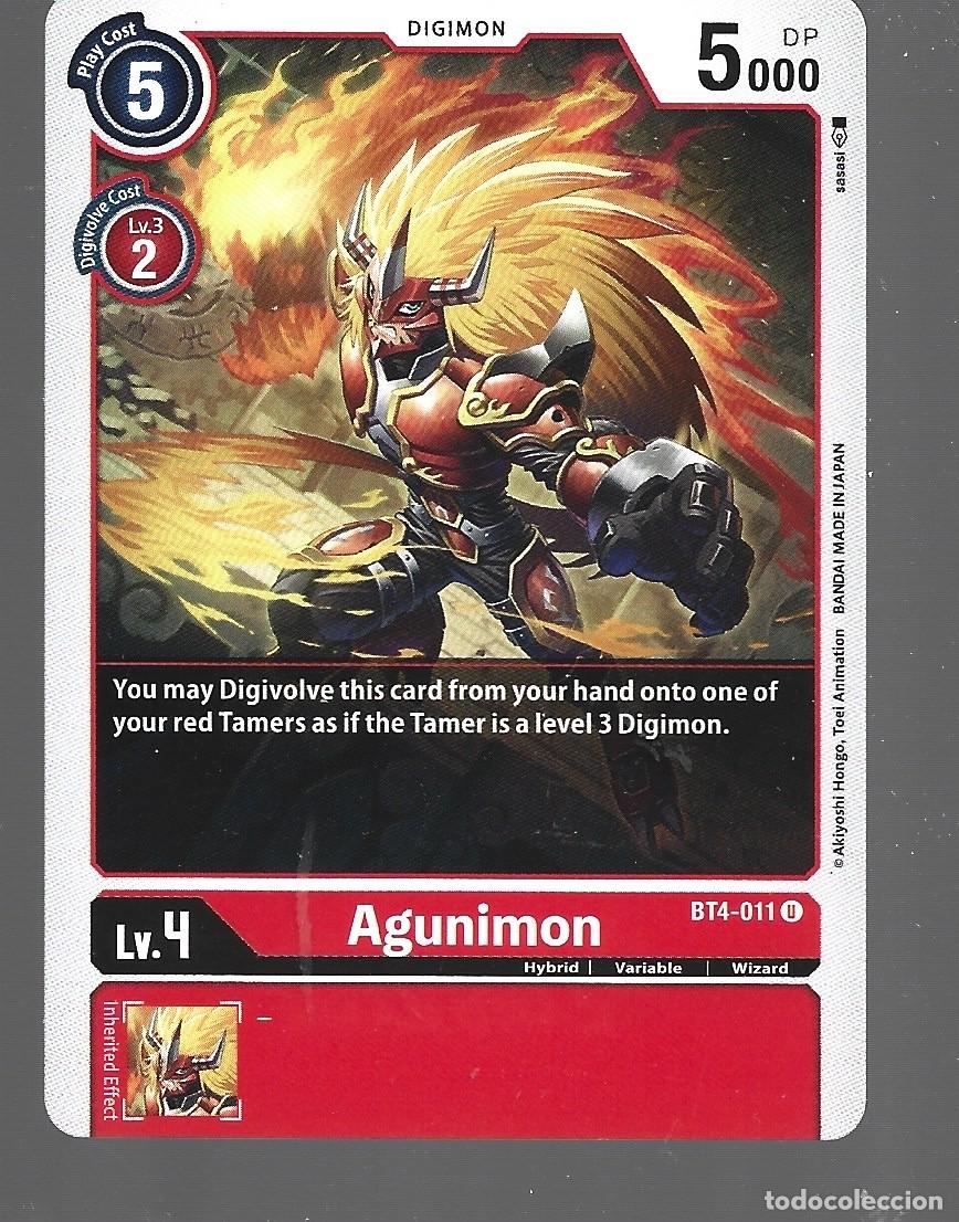 Coleccionismo Cromos antiguos: CROMO DE BONITA DE DIGIMON CARDAME JAPAN AGUNIMON