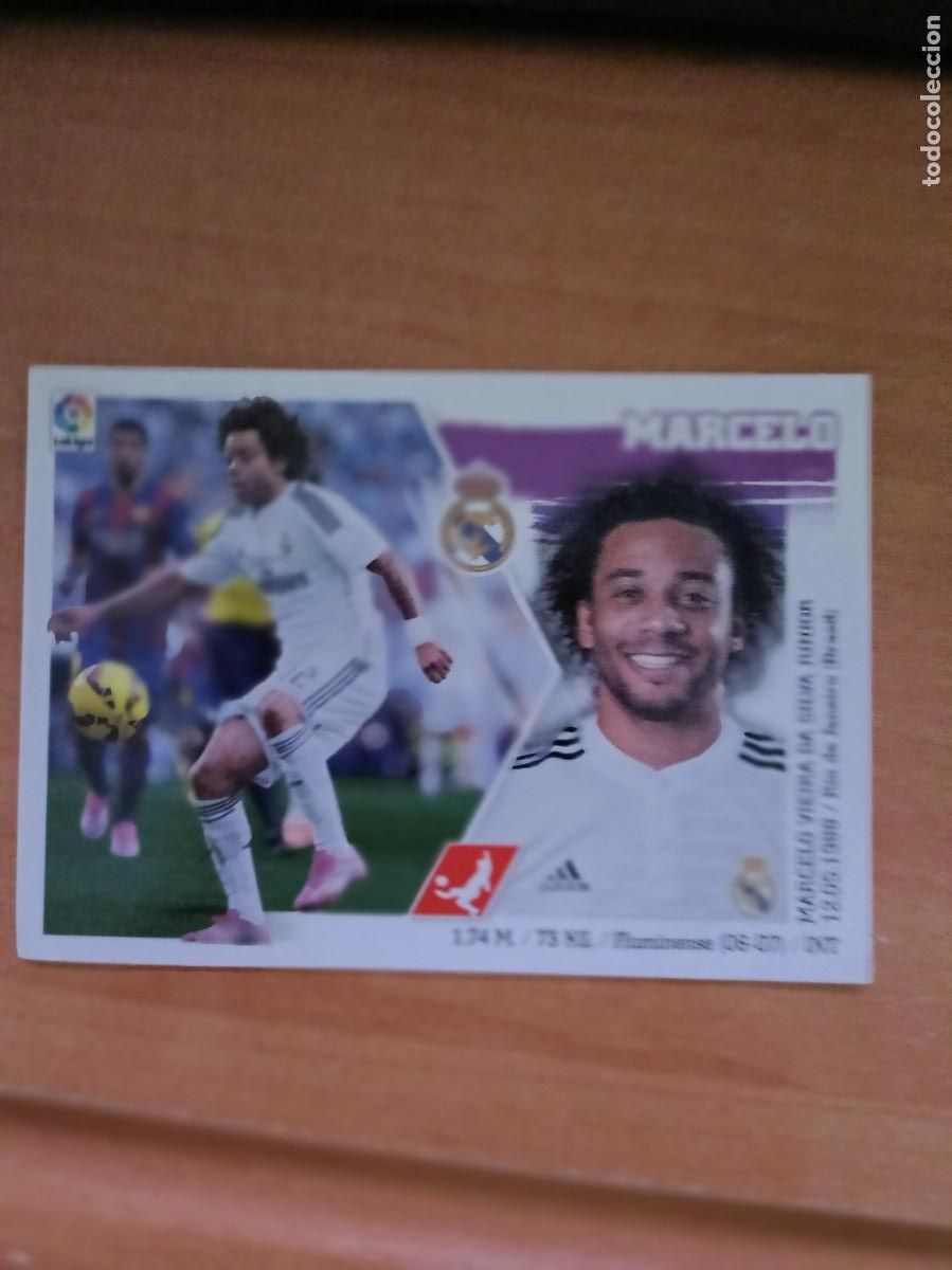 Coleccionismo cromos antiguos: marcelo, liga 15 16. - Foto 1