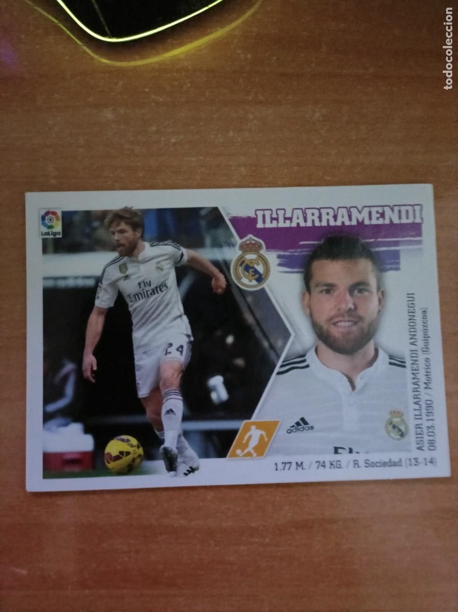 Coleccionismo cromos antiguos: illarramendi, liga 2015 16. - Foto 1