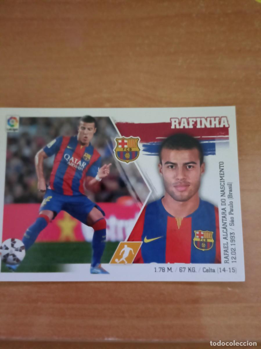 Coleccionismo cromos antiguos: rafinha, liga 2015 16 - Foto 1