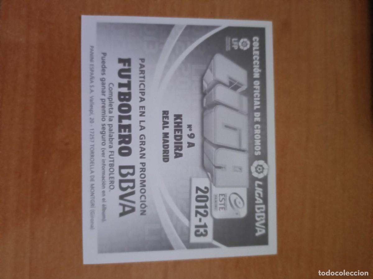 Coleccionismo cromos antiguos: khedira, liga 2012 13 - Foto 2