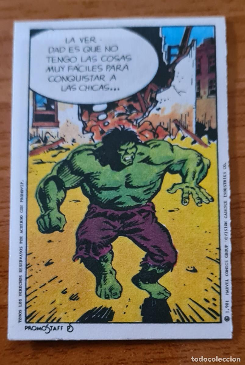 Coleccionismo cromos antiguos: CROPAN mini comic El Increible HULK n&ordm; 4 (1981) - Foto 3
