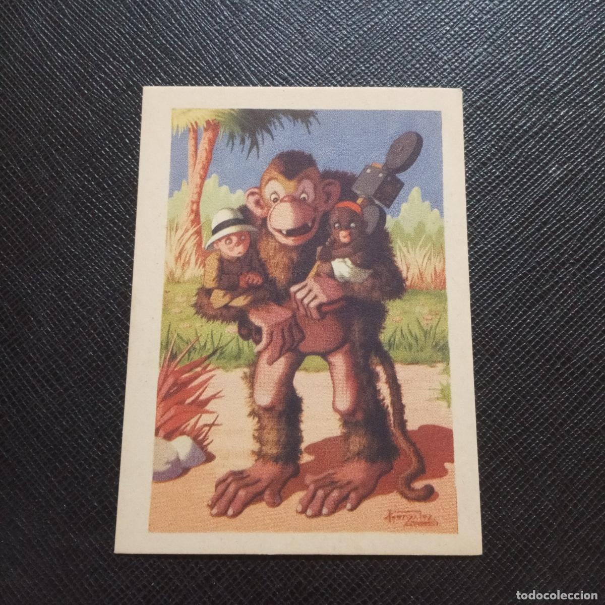 Sammeln alte Sammelbilder: 26 AVENTURAS DE DICK EN AFRICA CENTRAL CROMO CHOCOLATES CARAMELOS FRADERAS MATARO - CC7