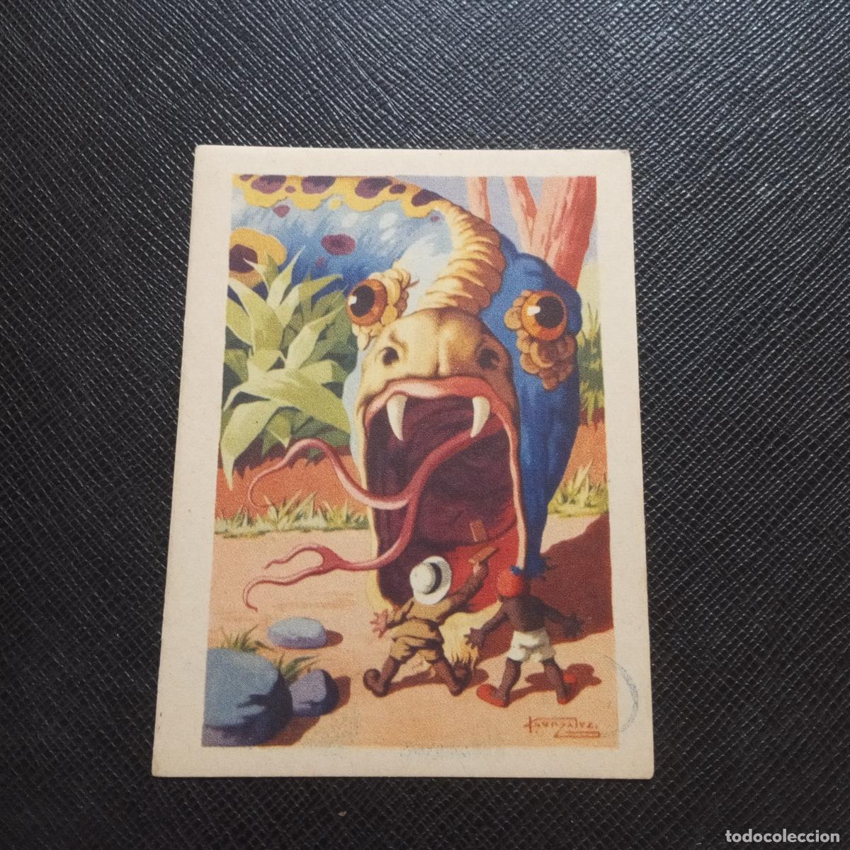 Sammeln alte Sammelbilder: 32 AVENTURAS DE DICK EN AFRICA CENTRAL CROMO CHOCOLATES CARAMELOS FRADERAS MATARO - CC7