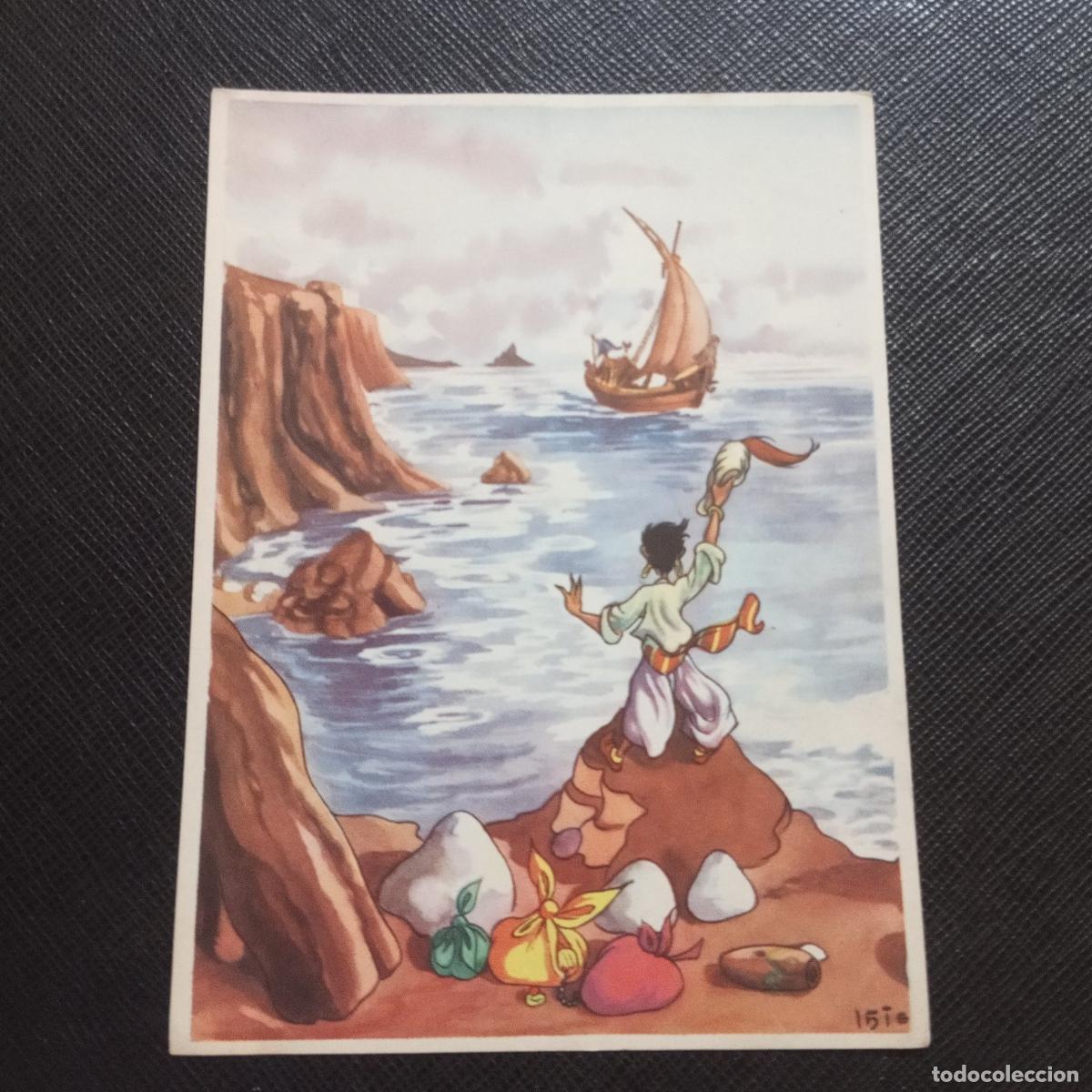 Sammeln alte Sammelbilder: 45 HISTORIA DE SINDBAB EL MARINO CROMO DESAYUNO ANA - CC9 SB19