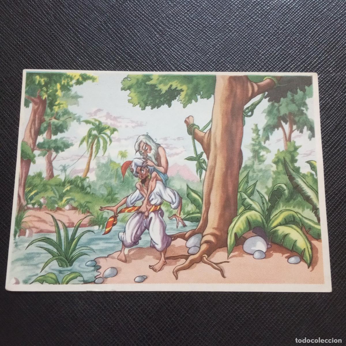 Sammeln alte Sammelbilder: 51 HISTORIA DE SINDBAB EL MARINO CROMO DESAYUNO ANA - CC9 SB19