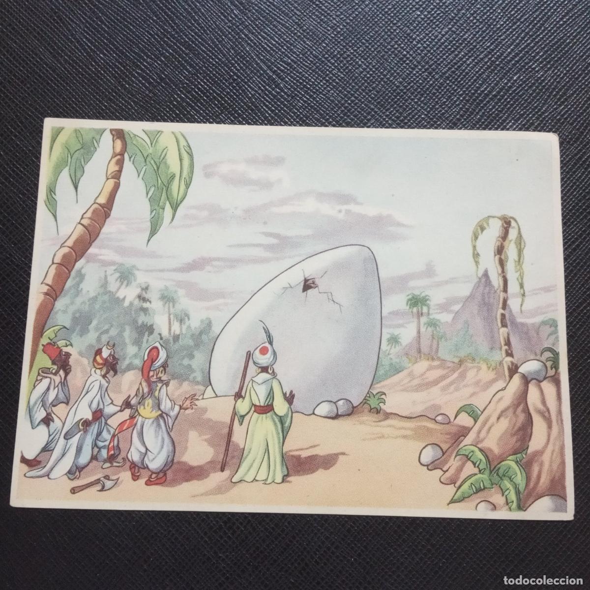 Sammeln alte Sammelbilder: 46 HISTORIA DE SINDBAB EL MARINO CROMO DESAYUNO ANA - CC9 SB19