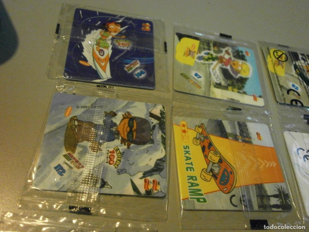 Coleccionismo cromos antiguos: cromos matutano sobres sin abrir 2004 nickelodeon - Foto 2