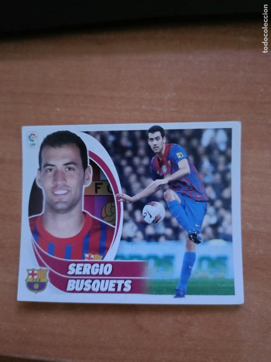 Coleccionismo cromos antiguos: sergio busquets, liga 2012 13. - Foto 1