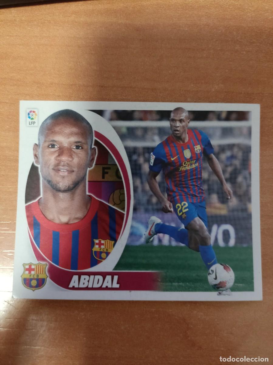 Coleccionismo cromos antiguos: abidal, liga 2012 13. - Foto 1