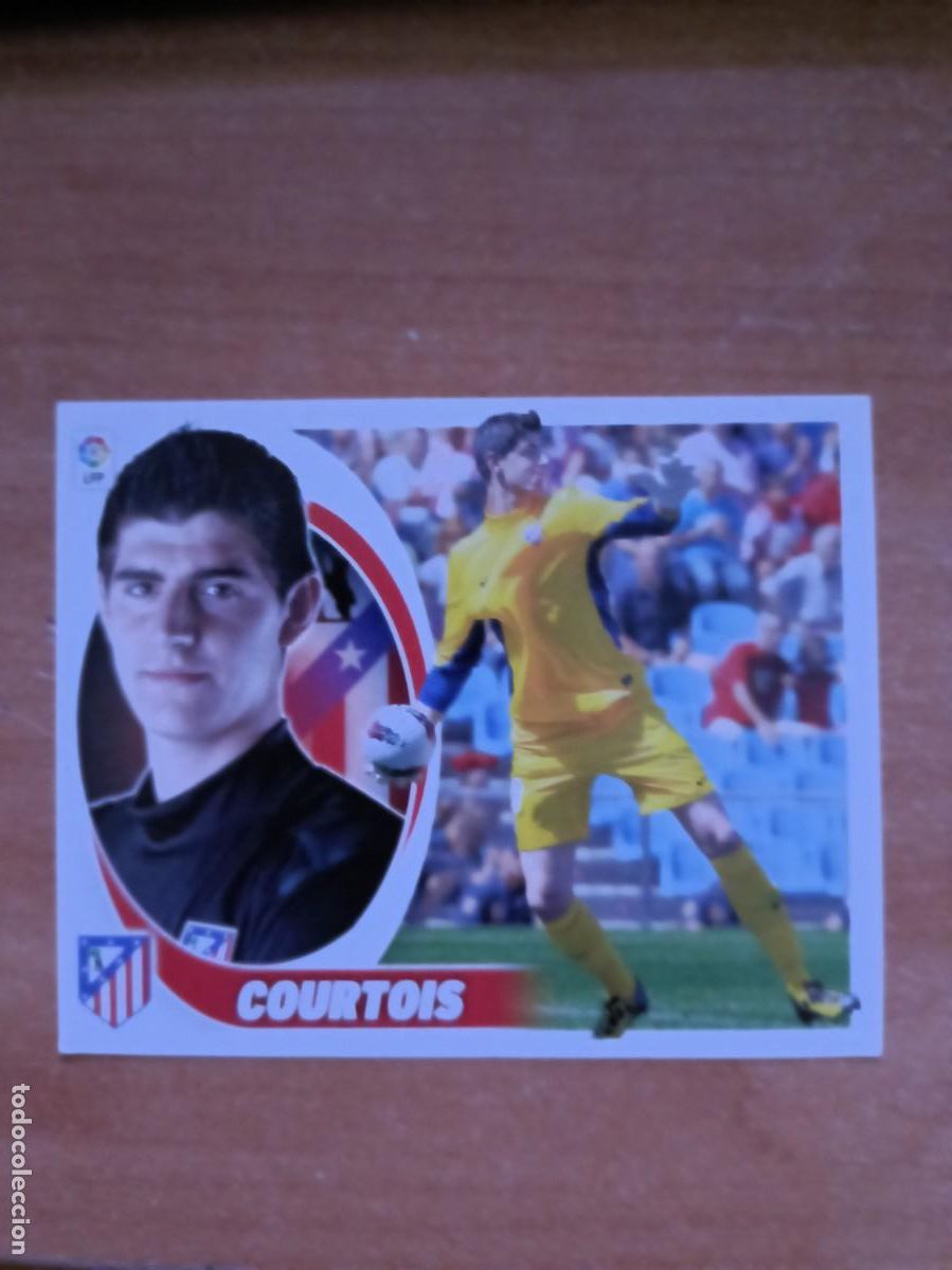 Coleccionismo cromos antiguos: courtois, liga 2012 13 - Foto 1