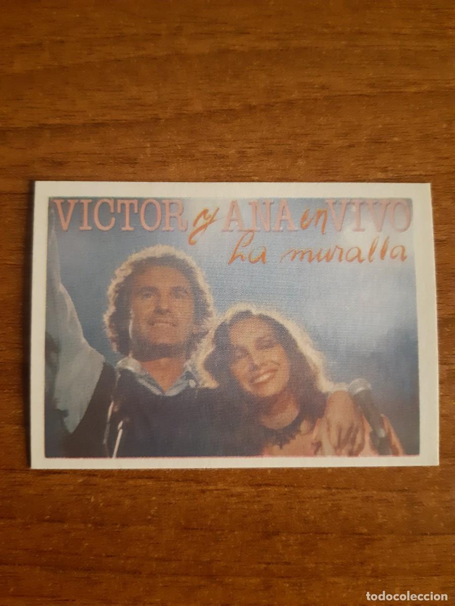 Colecionismo Cromos antigos: N&deg;92 V&Iacute;CTOR Y ANA &rdquo;LA MURALLA&rdquo; COLECCI&Oacute;N S&Uacute;PER &Eacute;XITO ED. MAGA 1984. NUNCA PEGADO