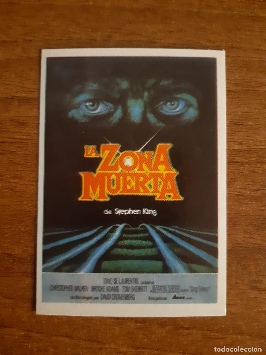 Colecionismo Cromos antigos: N&deg;62 LA ZONA MUERTA STEPHEN KING COLECCI&Oacute;N S&Uacute;PER &Eacute;XITO ED. MAGA 1984. NUNCA PEGADO