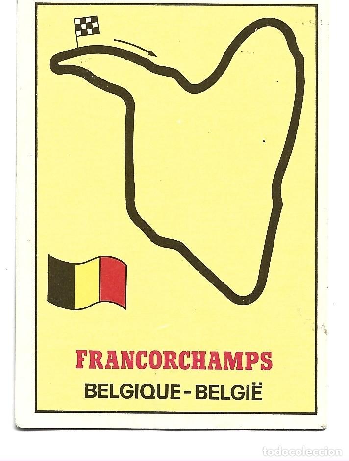 Collectable Antique Stickers: CROMO DE PANINI DE MOTO SPORT N &ordm; 4 CIRCUITO BELGIQUE SIN PEGAR