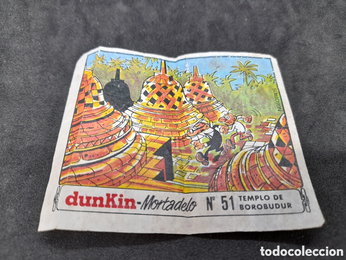 Coleccionismo cromos antiguos: DUNKIN. CROMO MORTADELO. NUM.51 - Foto 1