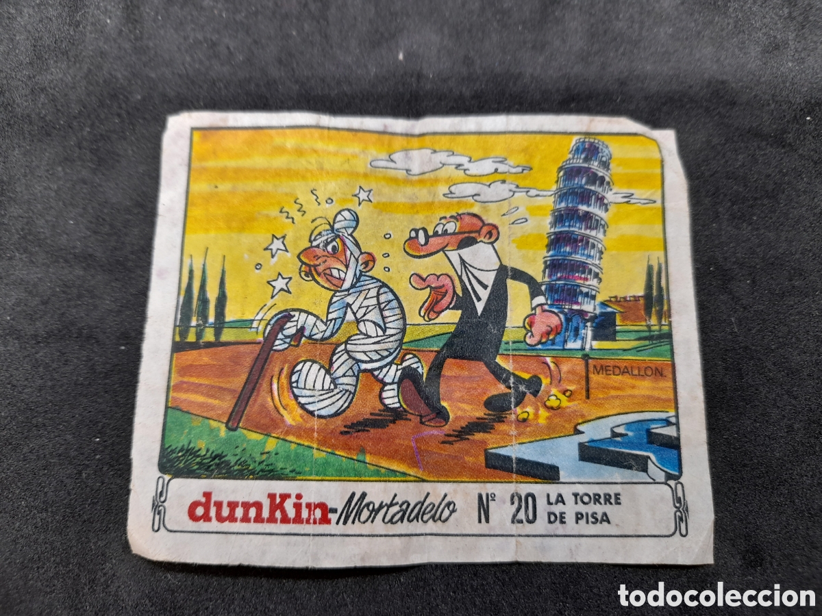 Coleccionismo cromos antiguos: DUNKIN. CROMO MORTADELO. NUM.20 - Foto 1