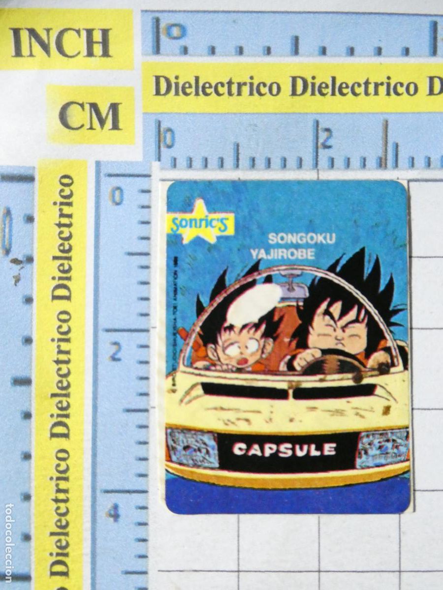 Sammeln alte Sammelbilder: CROMO CROMITO PEGATINA DE CHUCHER&Iacute;AS CHICLES SONRICS BOLA DE DRAG&Oacute;N DRAGONBALL. SONGOKU YAJIROBE 29