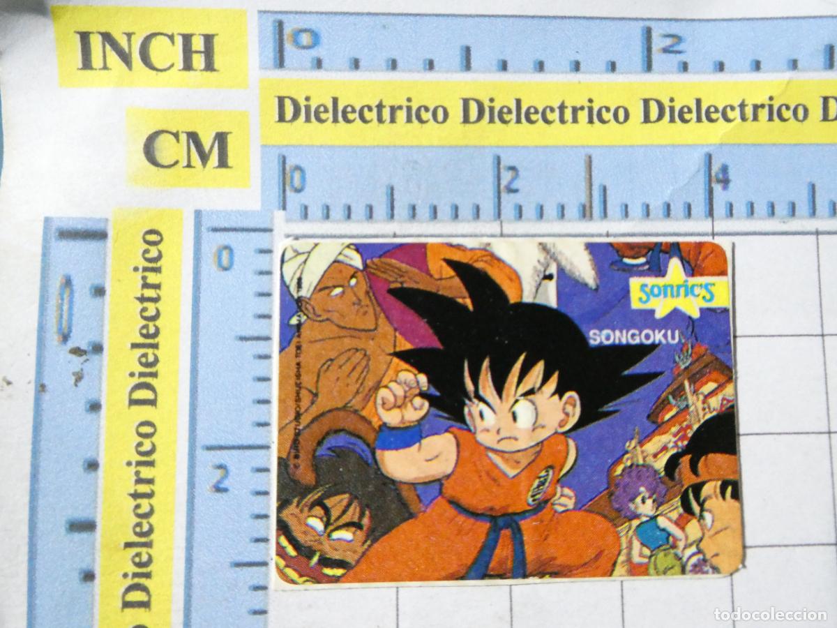 Sammeln alte Sammelbilder: CROMO CROMITO PEGATINA DE CHUCHER&Iacute;AS CHICLES SONRICS BOLA DE DRAG&Oacute;N DRAGONBALL. SONGOKU 32