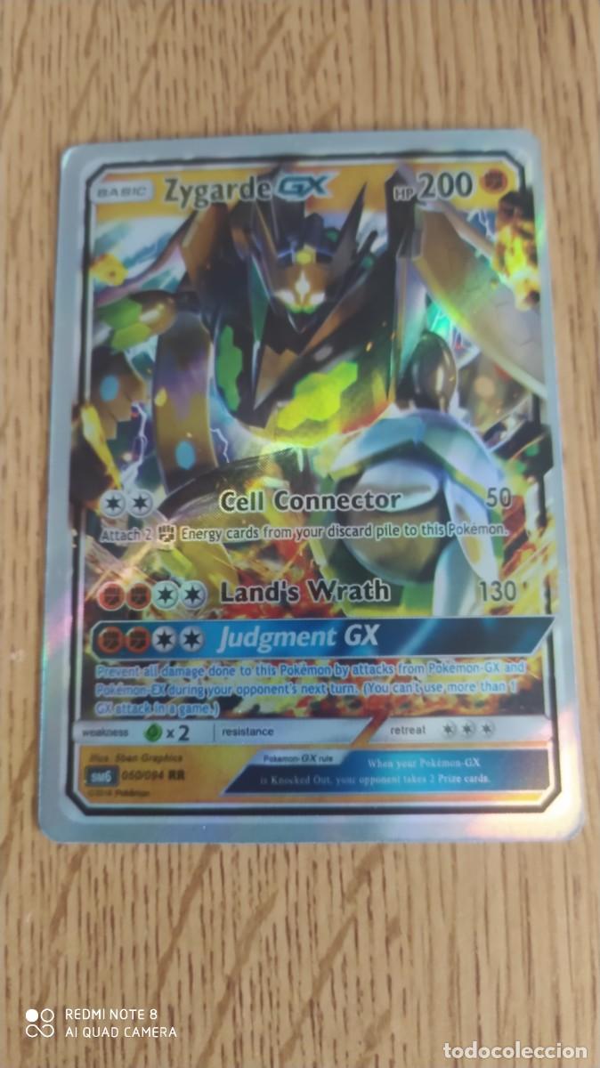 Coleccionismo cromos antiguos: POKEMON BASIC ZYGARDE GX HP 200 M - Foto 1
