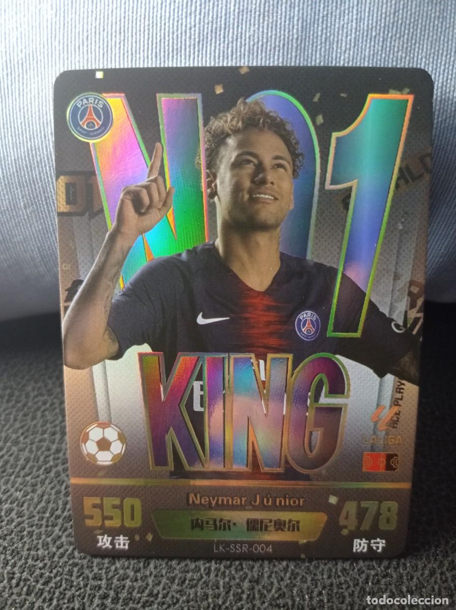 Coleccionismo cromos antiguos: NEYMAR JUNIOR PSG THE KING - Foto 1
