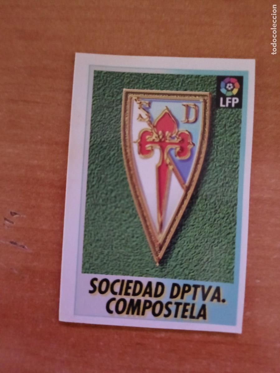 Sammeln alte Sammelbilder: escudo compostela 96 97, bollycao