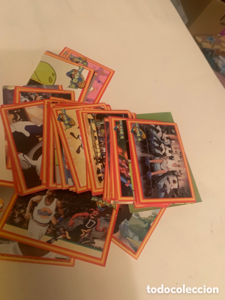 Coleccionismo cromos antiguos: Space jam michael jordan upper deck - Foto 2