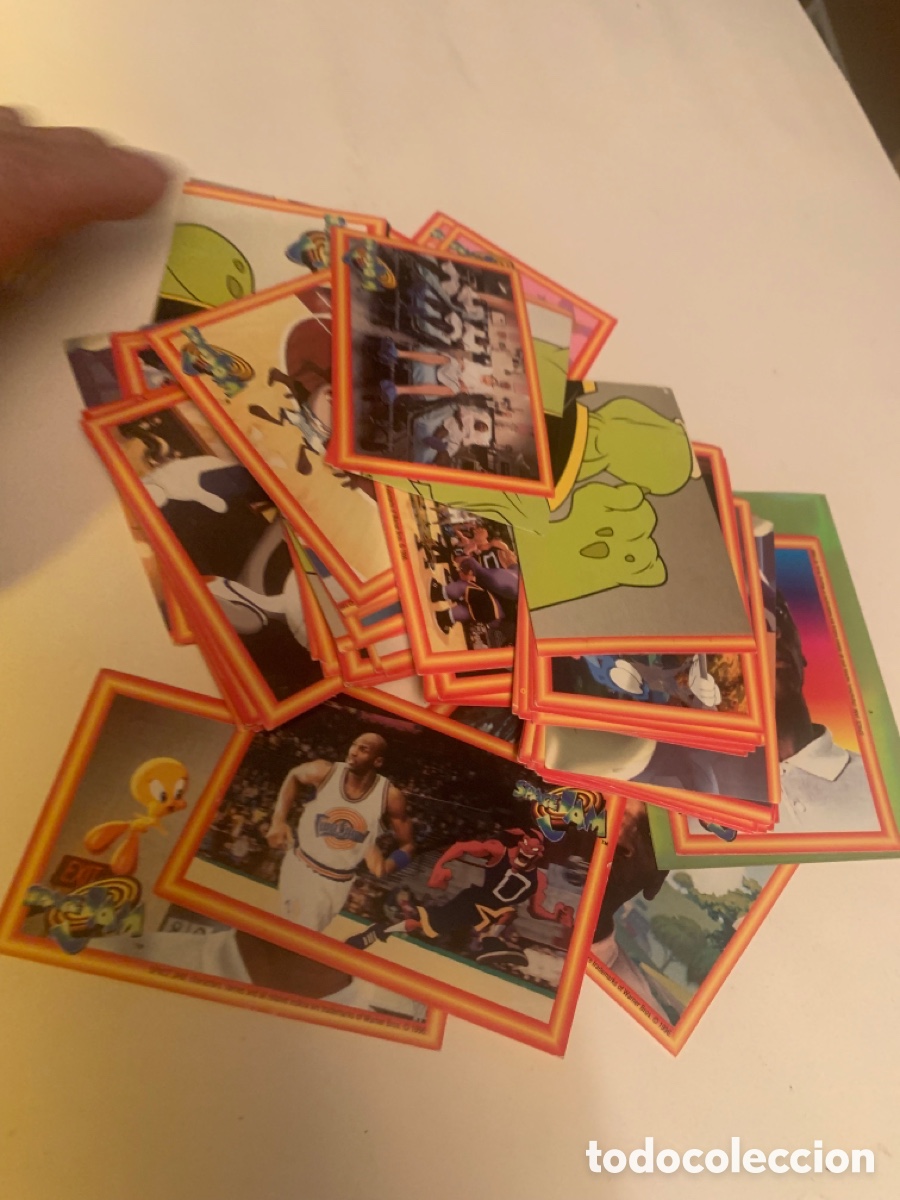 Coleccionismo cromos antiguos: Space jam michael jordan upper deck - Foto 3