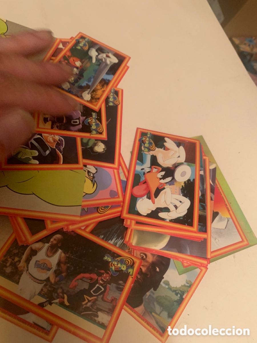 Coleccionismo cromos antiguos: Space jam michael jordan upper deck - Foto 4