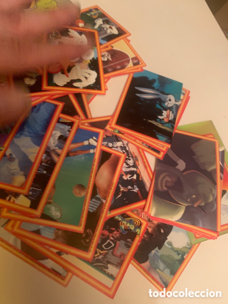 Coleccionismo cromos antiguos: Space jam michael jordan upper deck - Foto 5