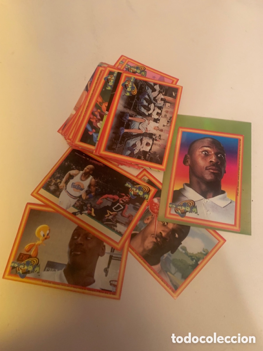 Coleccionismo cromos antiguos: Space jam michael jordan upper deck - Foto 1