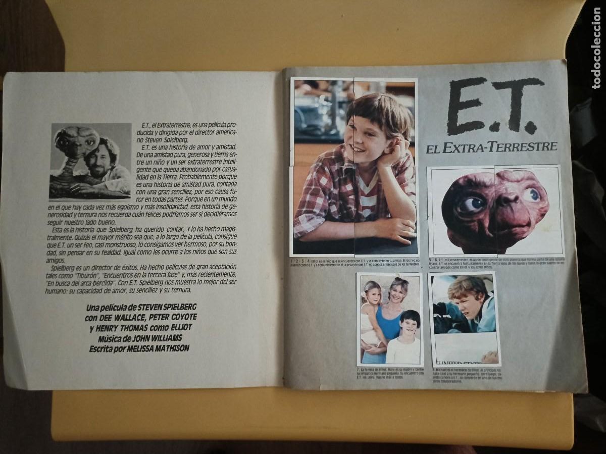 Coleccionismo cromos antiguos: E.T, EL EXTRATERRESTRE - Foto 2