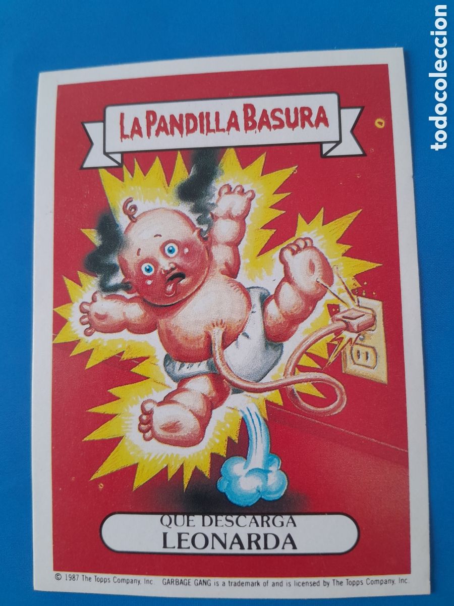 Coleccionismo cromos antiguos: La pandilla basura 191 - Foto 1