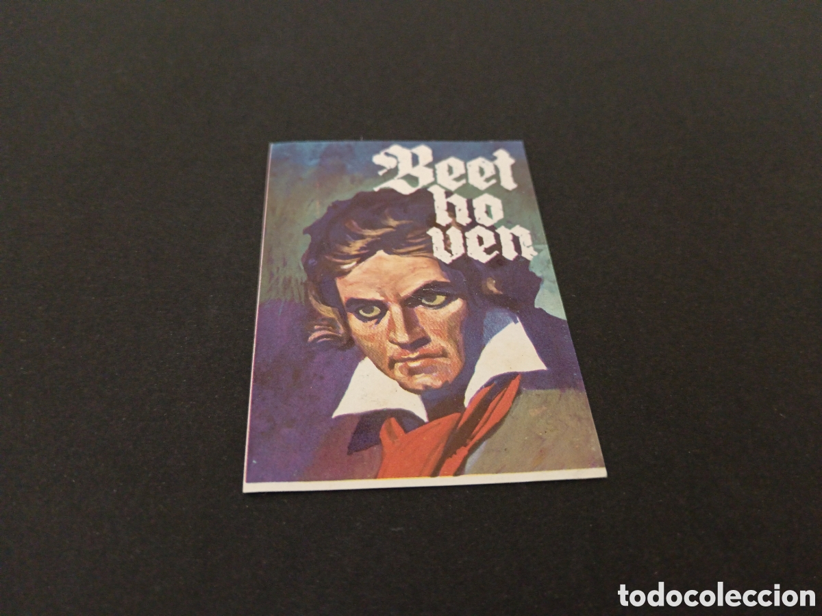 Coleccionismo cromos antiguos: 1971 BEETHOWEN N&deg; 394 TODO BRUGUERA DESPEGADO