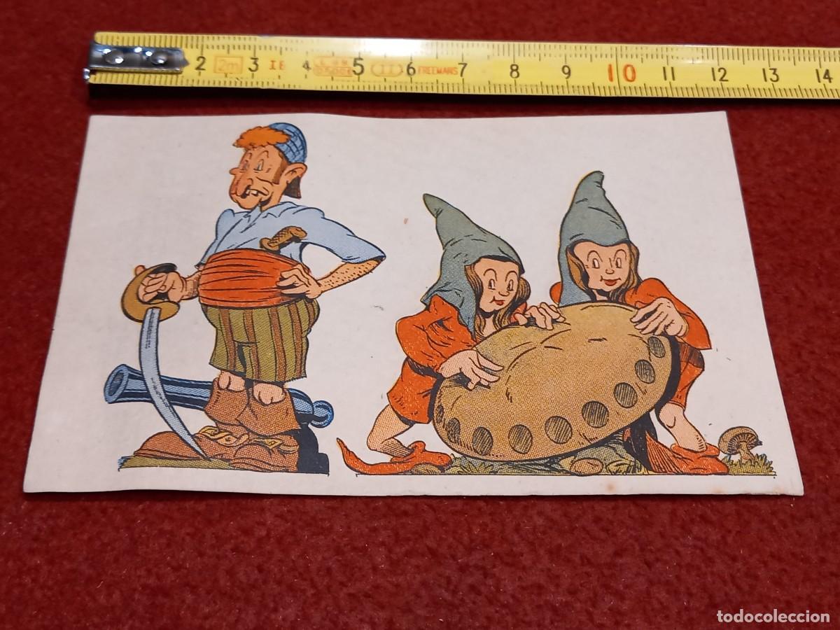 Coleccionismo Cromos antiguos: CROMO POSTAL LAS AVENTURAS DE CUCURUCHITO Y PINOCHO / COMPRA M&Iacute;NIMA 5&euro;