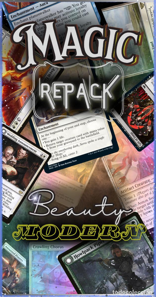Coleccionismo cromos antiguos: Magic the Gathering Repack Modern - Foto 1