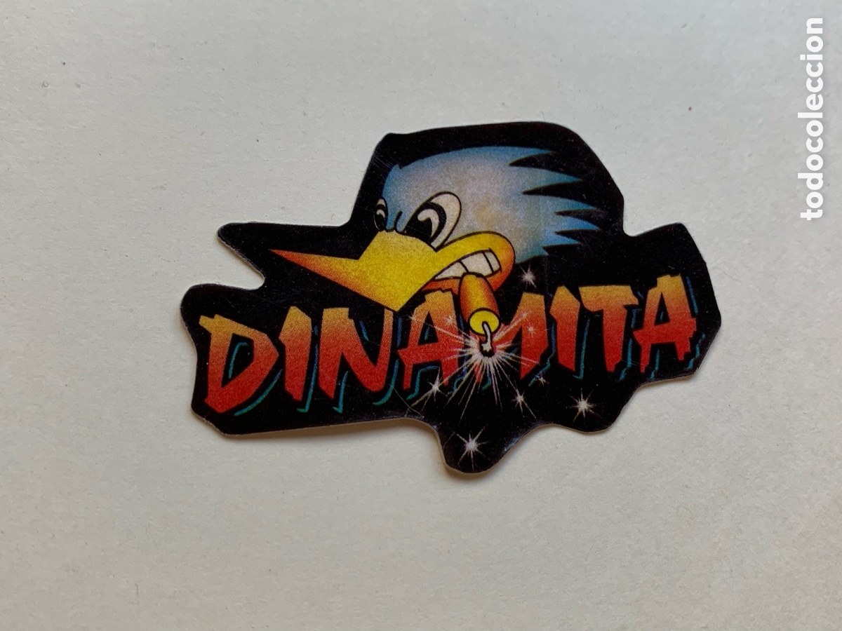 Coleccionismo Cromos antiguos: Pegatina. PANRICO. a&ntilde;os 80. DINAMITA