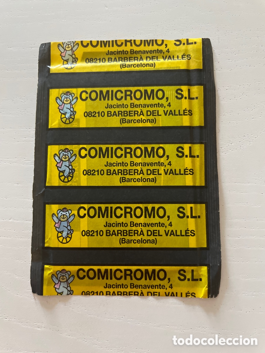 Coleccionismo cromos antiguos: Sobre de cromos sin abrir AUTOCOLOR - Foto 2