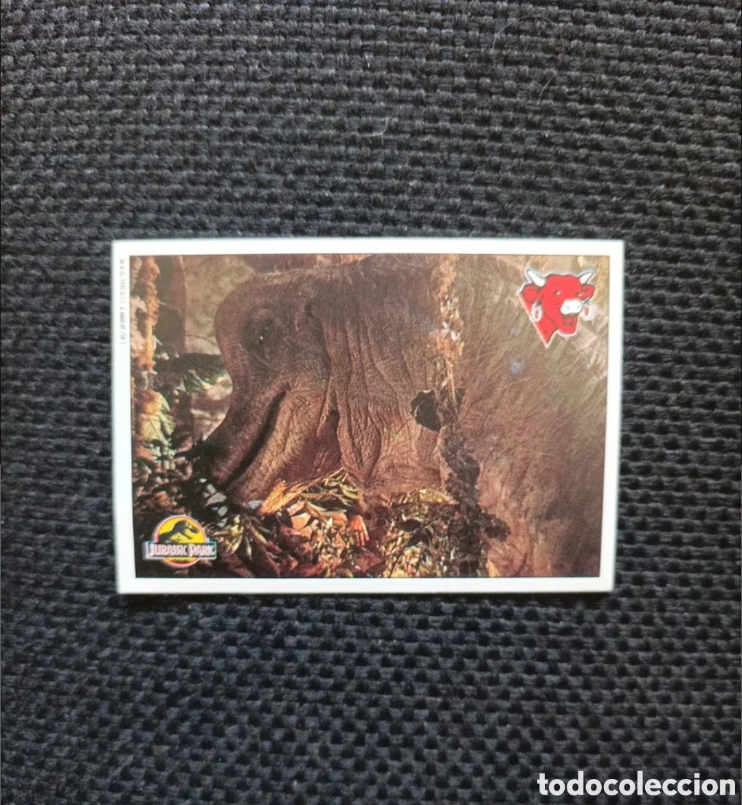 Coleccionismo cromos antiguos: JURASSIC PARK LA VACA QUE RIE N&deg;9 - Foto 1