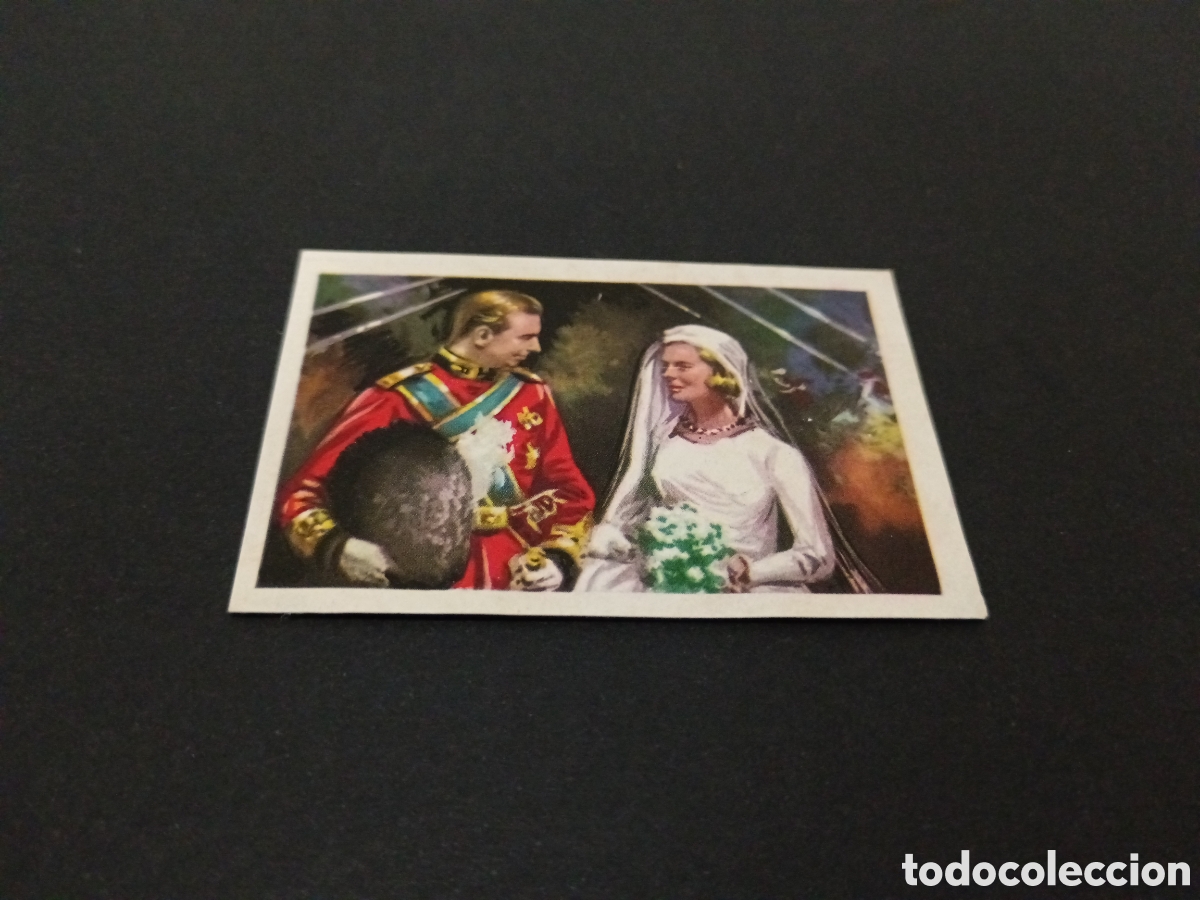 Coleccionismo cromos antiguos: 1964 ALEJANDRA DE KENT Y AGNUS OGILVY N&deg; 31 CHOCOLATES SIMON DESPEGADO