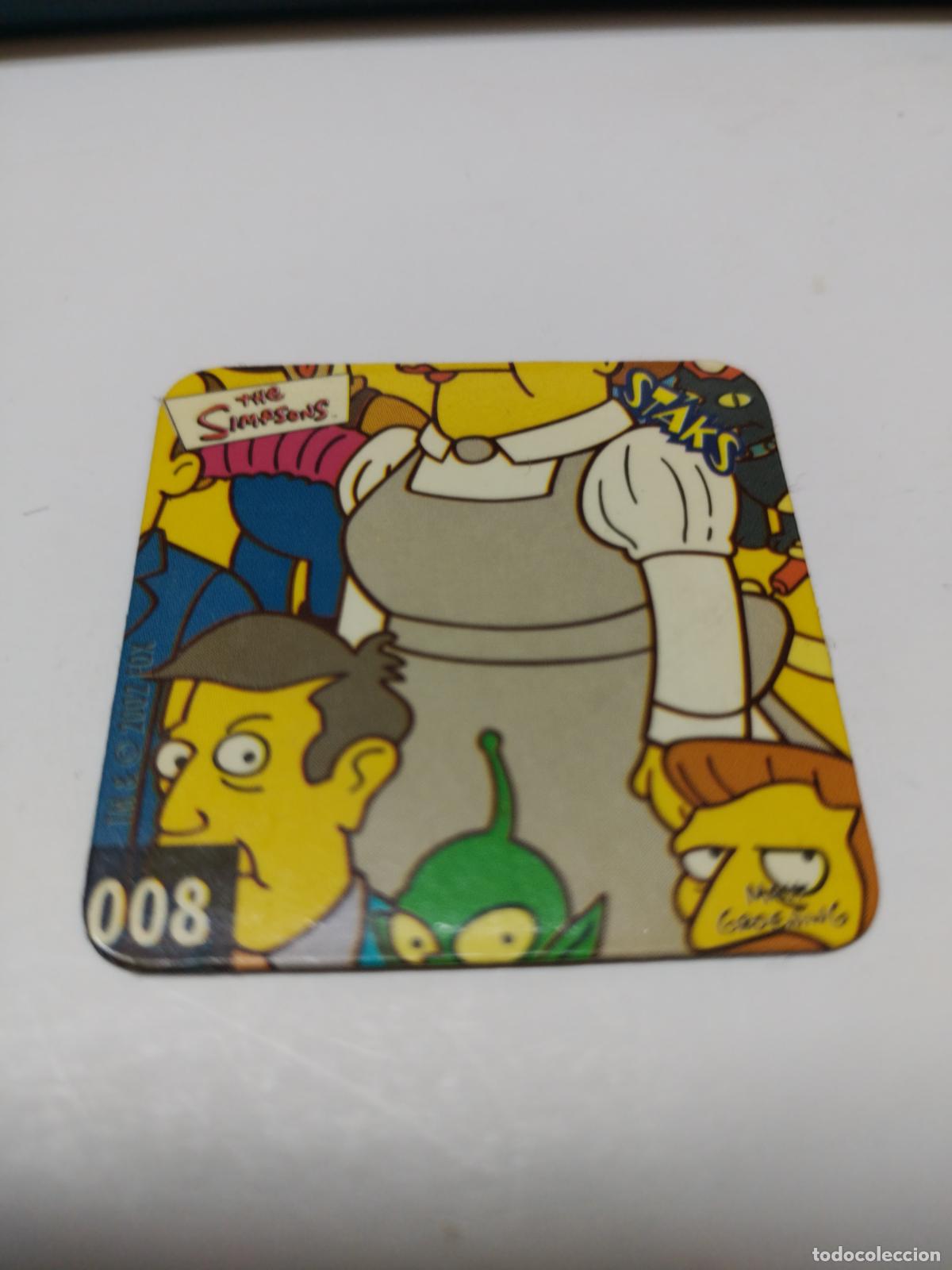 Coleccionismo cromos antiguos: IMAN STAKS THE SIMPSONS N&ordm; 08 ( PANINI ) - Foto 1