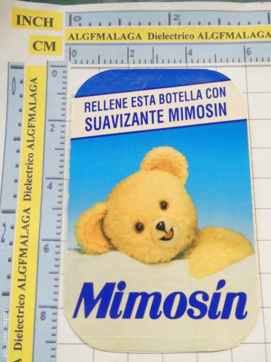 Collezionismo Figurine antiche: PEGATINA CROMO. SUAVIZANTE MIMOS&Iacute;N PELUCHE. 44