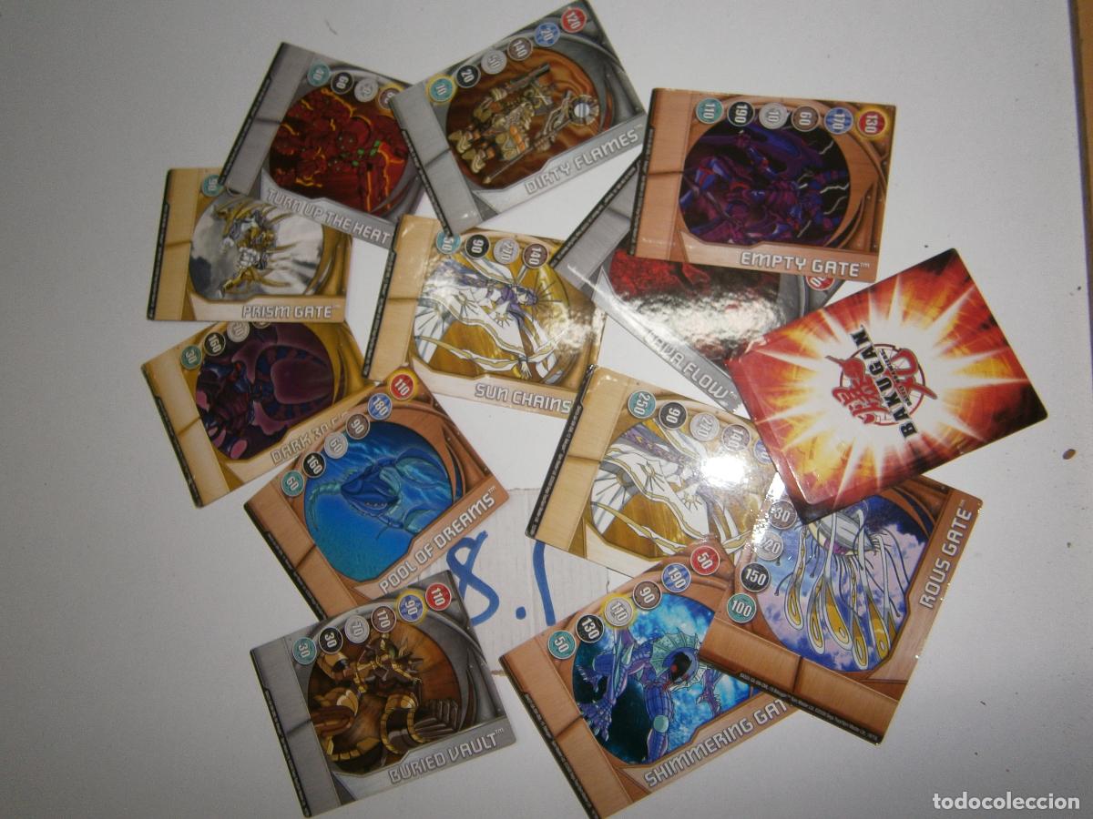 Coleccionismo cromos antiguos: ANTIGUO LOTE CROMOS BAKUGAN - Foto 1