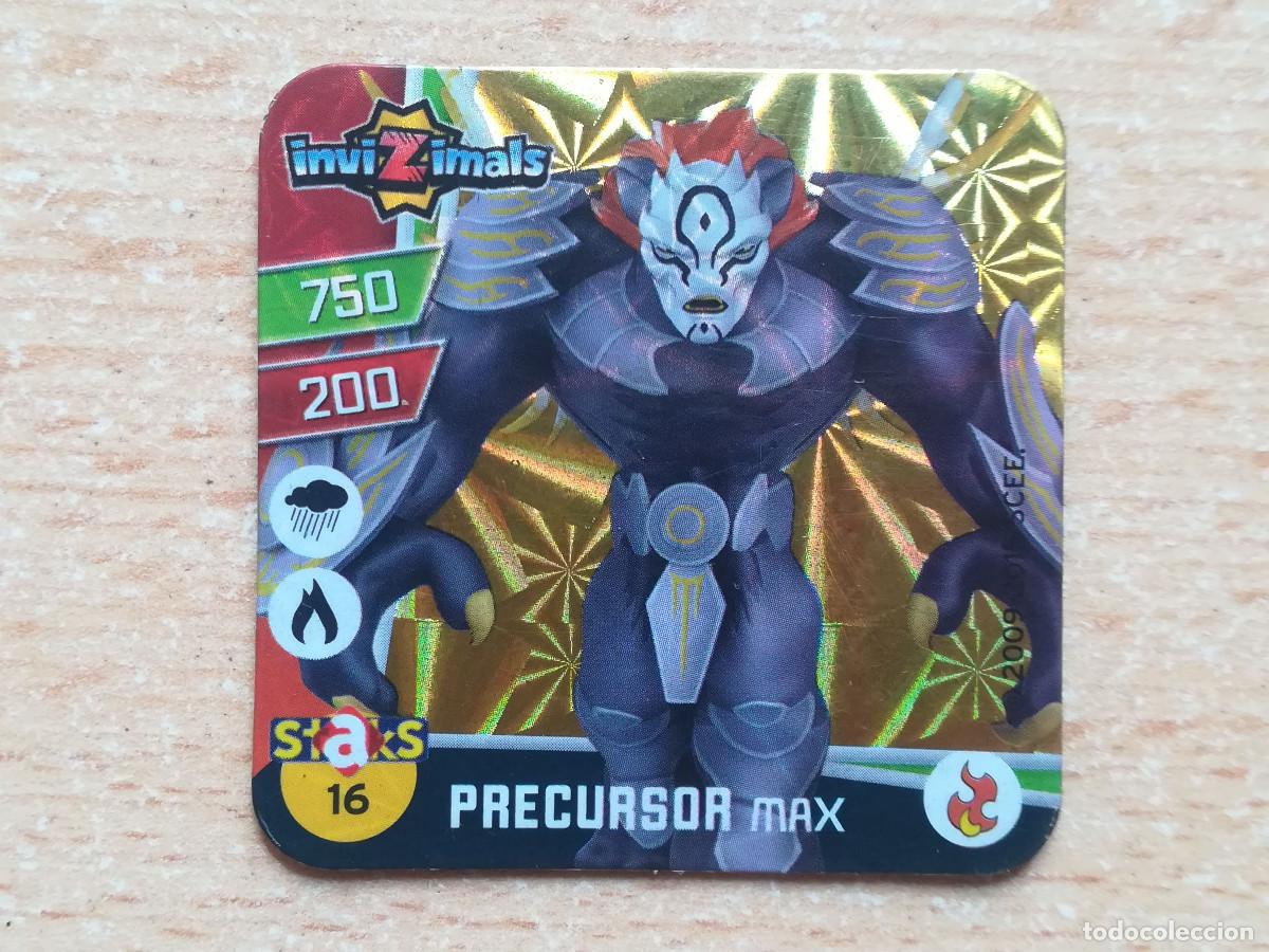 Coleccionismo cromos antiguos: Staks Iman Invizimals N&ordm; 16 Precursor Max. - Foto 1