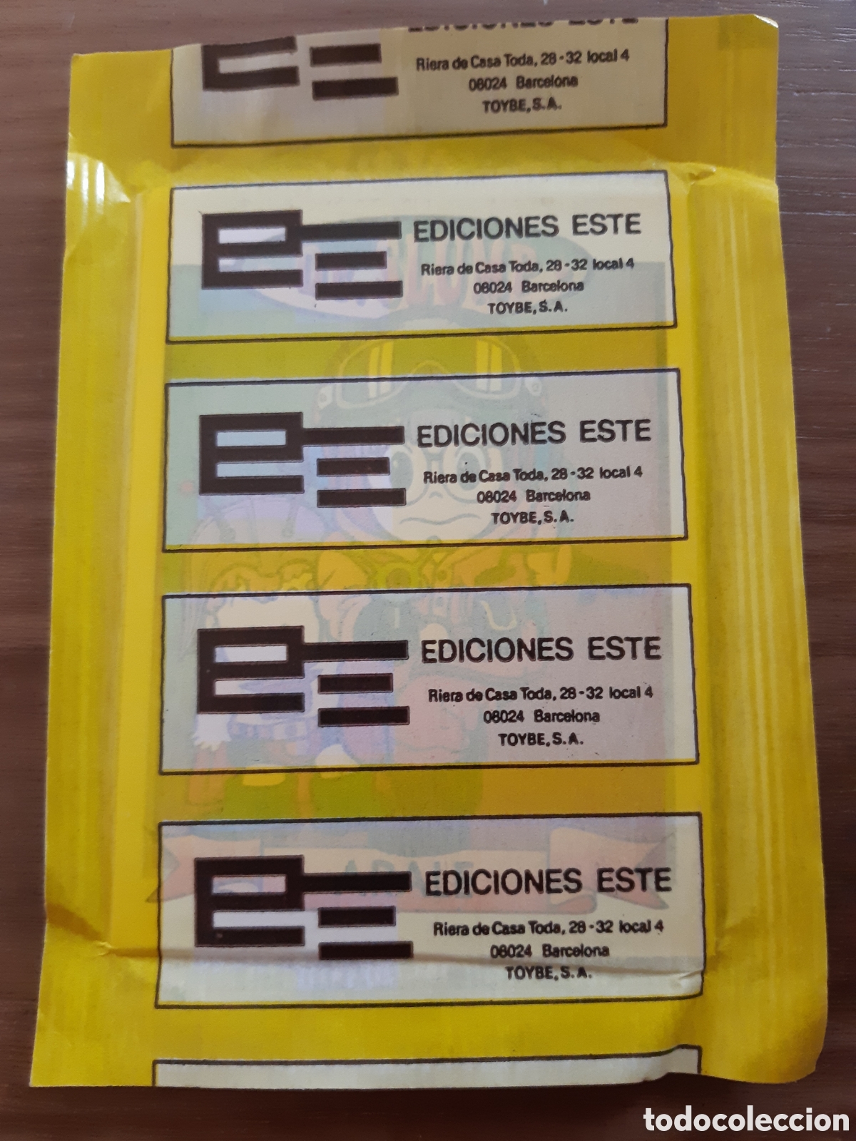 Coleccionismo cromos antiguos: DR SLUMP. SOBRE SIN ABRIR. ED ESTE 1981 - Foto 2