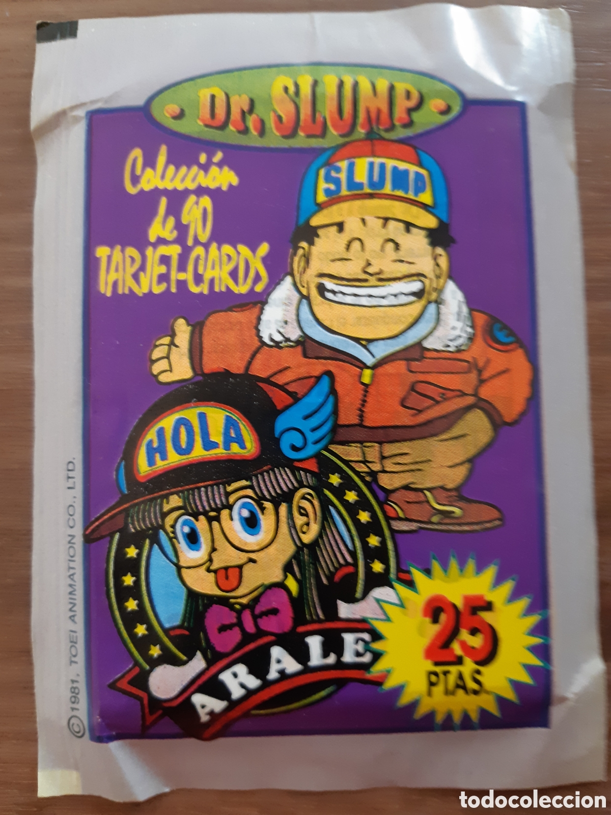 Coleccionismo cromos antiguos: DR SLUMP. SOBRE SIN ABRIR. ED ESTE 1981 - Foto 1
