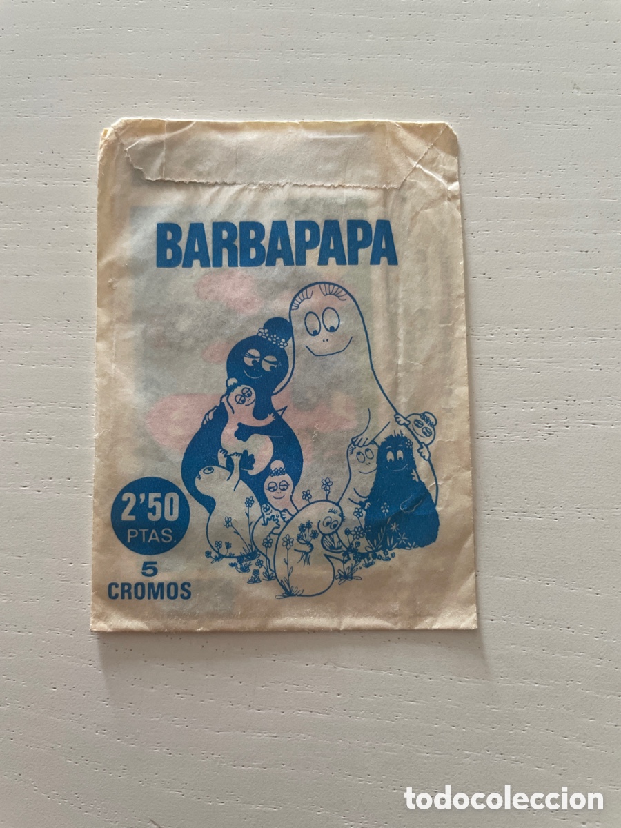 Coleccionismo cromos antiguos: Sobre de cromos sin abrir BARBAPAPA - Foto 1