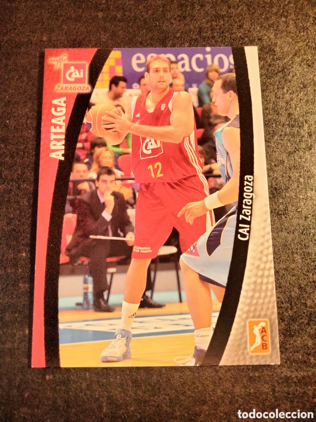 Colecionismo Cromos antigos: ARTEAGA # 50 CAI ZARAGOZA BALONCESTO ACB 2008/09 PANINI